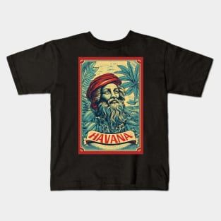 Havana, Cuba, Travel, Poster Kids T-Shirt